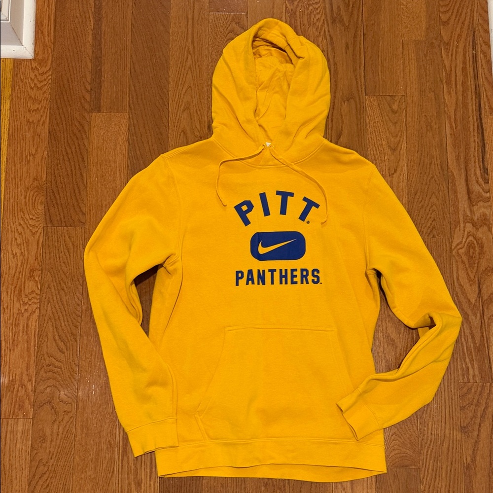 Nike Yellow PITT Panthers Hoodie
